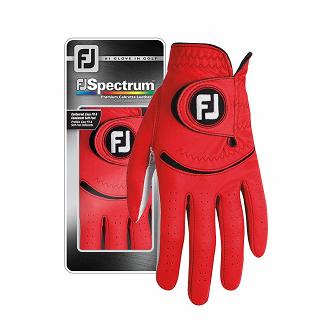 Men's Footjoy Spectrum Golf Gloves Red NZ-389419